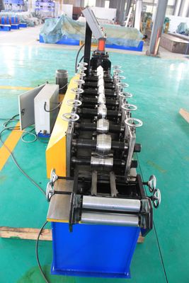 rolo de aço do parafuso prisioneiro 25m/min que forma a máquina, canal cinzento de C que faz a máquina