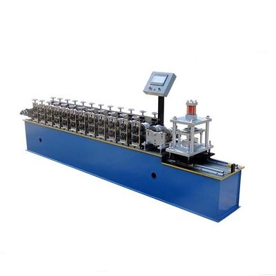 rolo de aço da porta do obturador 3.2T que forma estações da máquina 5.5KW 12