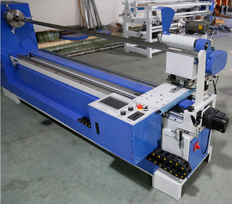 Máquina de corte automática completa da tira da tela do rolo do PLC com painel LCD