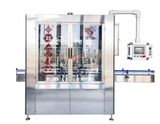Máquina de enchimento automática 200ml do óleo do atuador do PLC 1800bph