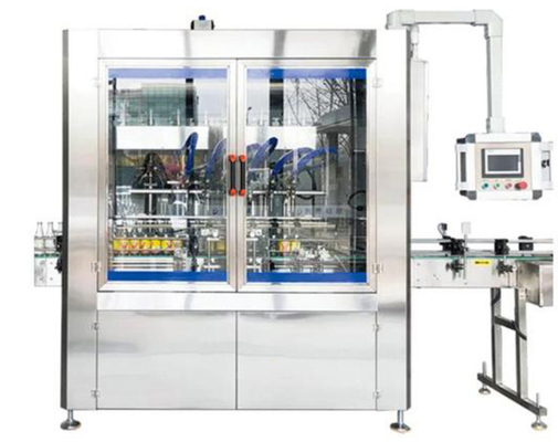 Máquina de enchimento viscoso da pasta 2KW com controle do tela táctil do PLC