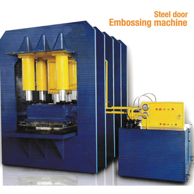 3000 pressão da ação do dobro da máquina 380V de Ton Hydraulic Steel Door Embossing