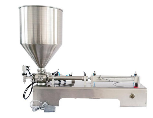 máquina de enchimento viscoso 5000ML da pasta de 220V 10w 30bph DG500