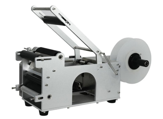 máquina de etiquetas 2kw semi automática 30b/Min For Cylindrical Objects