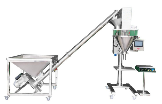 Máquina de embalagem de enchimento de medida espiral 2000bags/H do pó da máquina de embalagem