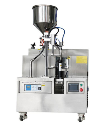 numeração de grupo de enchimento da máquina 20pcs/Min 1.6kw da selagem do tubo 280ml