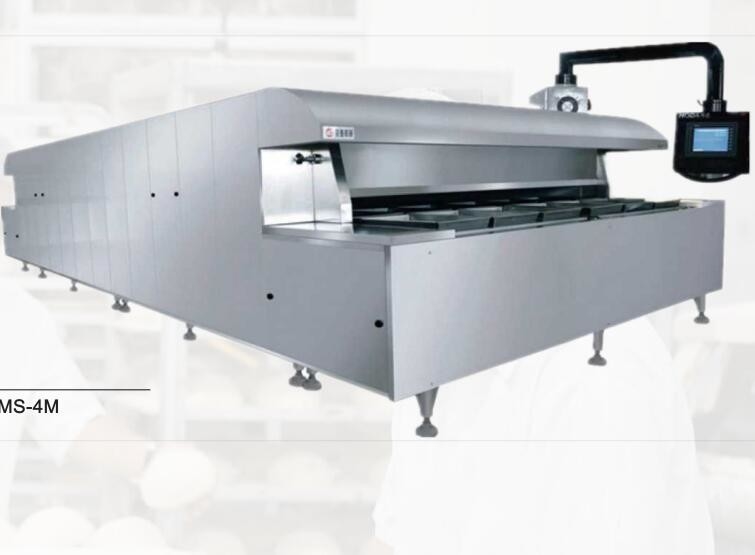 Linha de produção comercial de pão de forno de túnel em grande escala equipamento de cozimento de alimentos