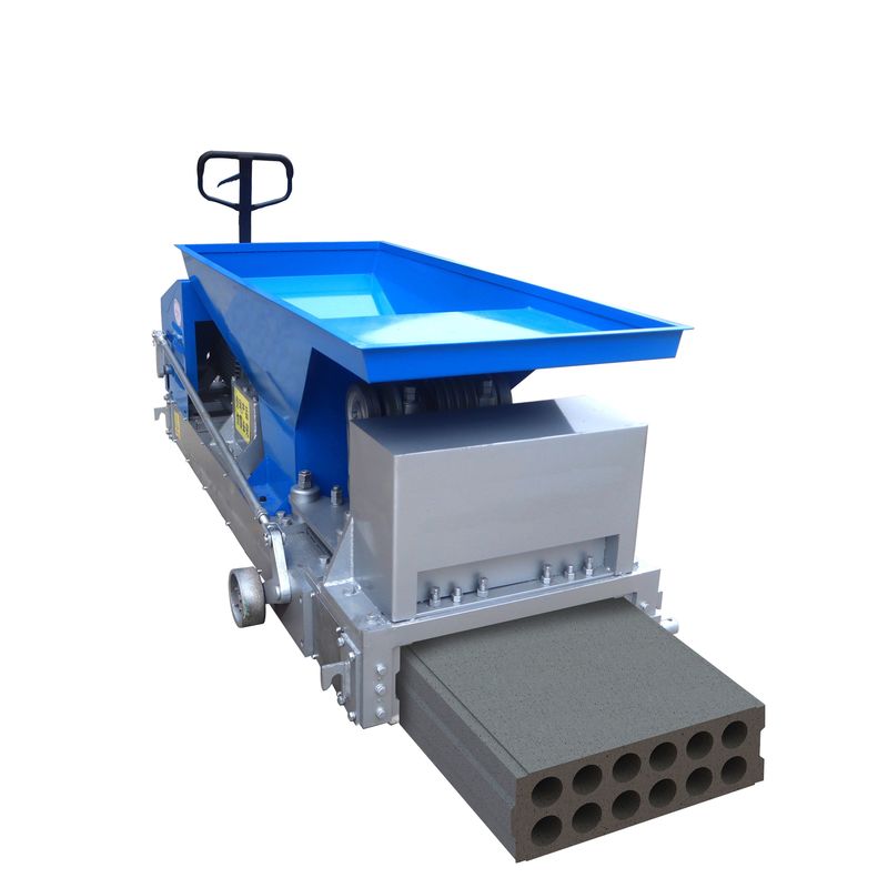Cor azul de pouco peso da extrusora 11kw do painel de parede da extrusão da separação