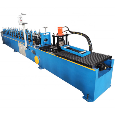 Máquina de fabricação de persianas rolantes 8m/min 6T corte hidráulico