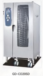 Camadas multifuncional 9kW de Combi Oven Combines Steamer Baking In 4