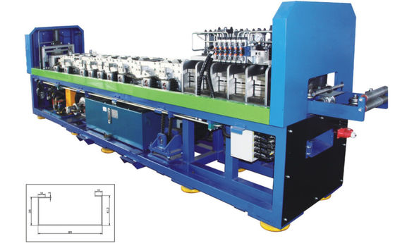Construção de aço da casa de campo da luz de C140 Keel Roll Forming Machine 3.5T
