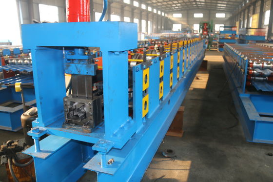 Rolo da cremalheira do armazenamento da prateleira do metal que forma a máquina 3T 12m/min